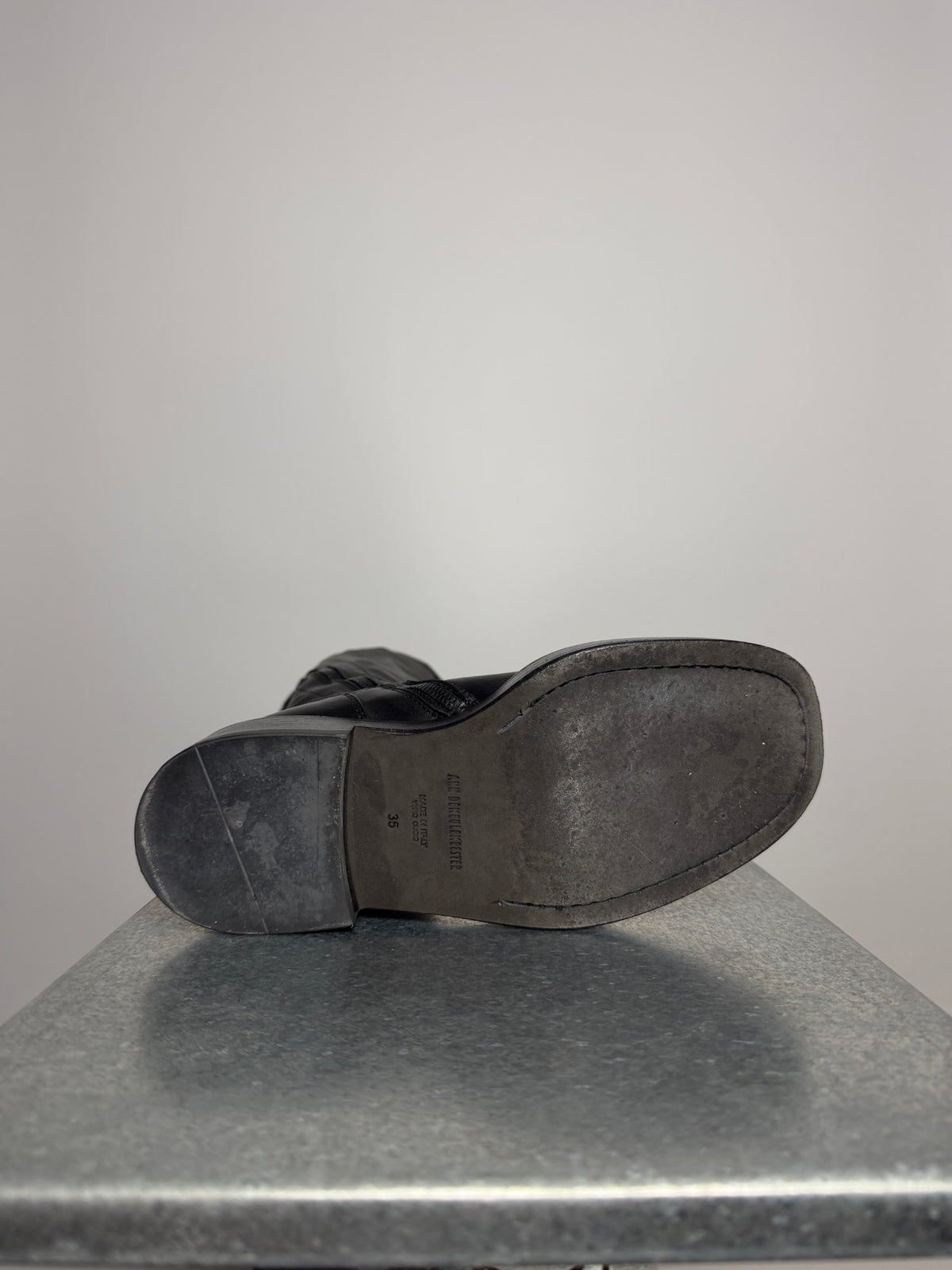 Ann Demeulemeester Nicky OTK boots, soles
