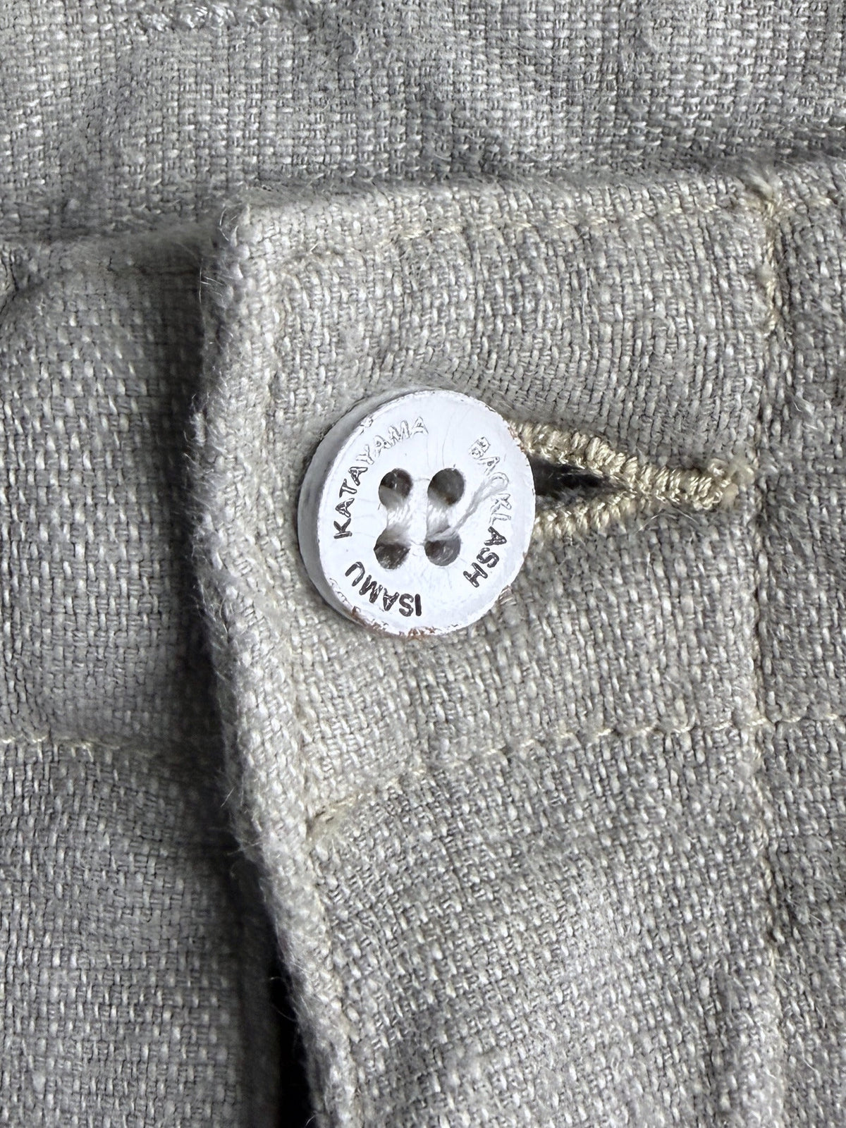 Isamu Katayama BACKLASH 1504-02 trousers