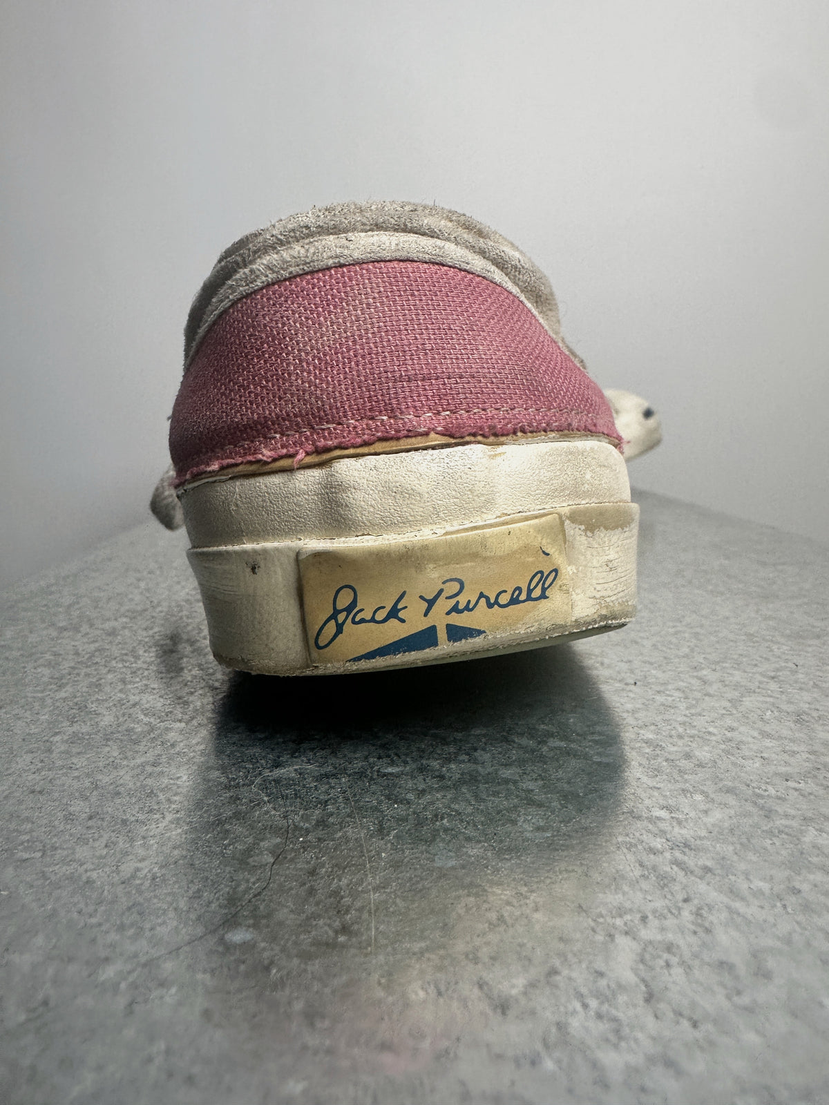 Jack Purcell heel label