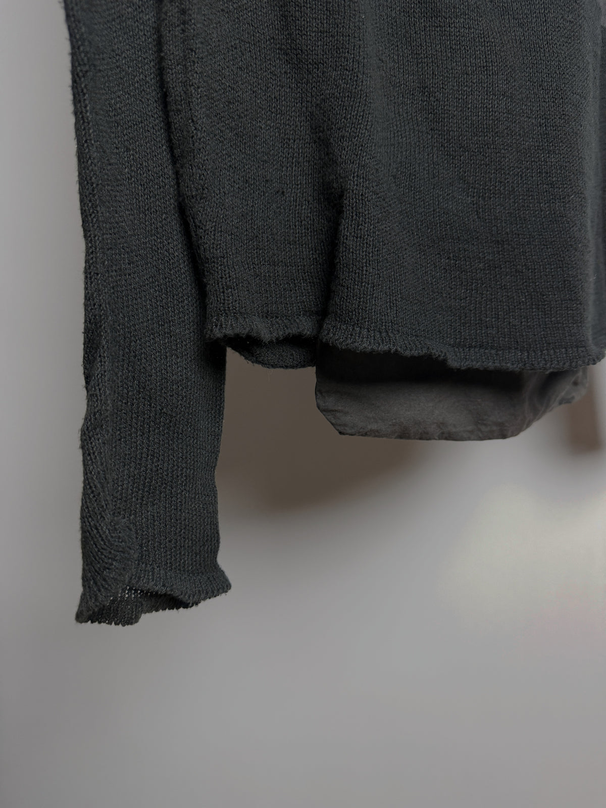 Cuff and shirt tail