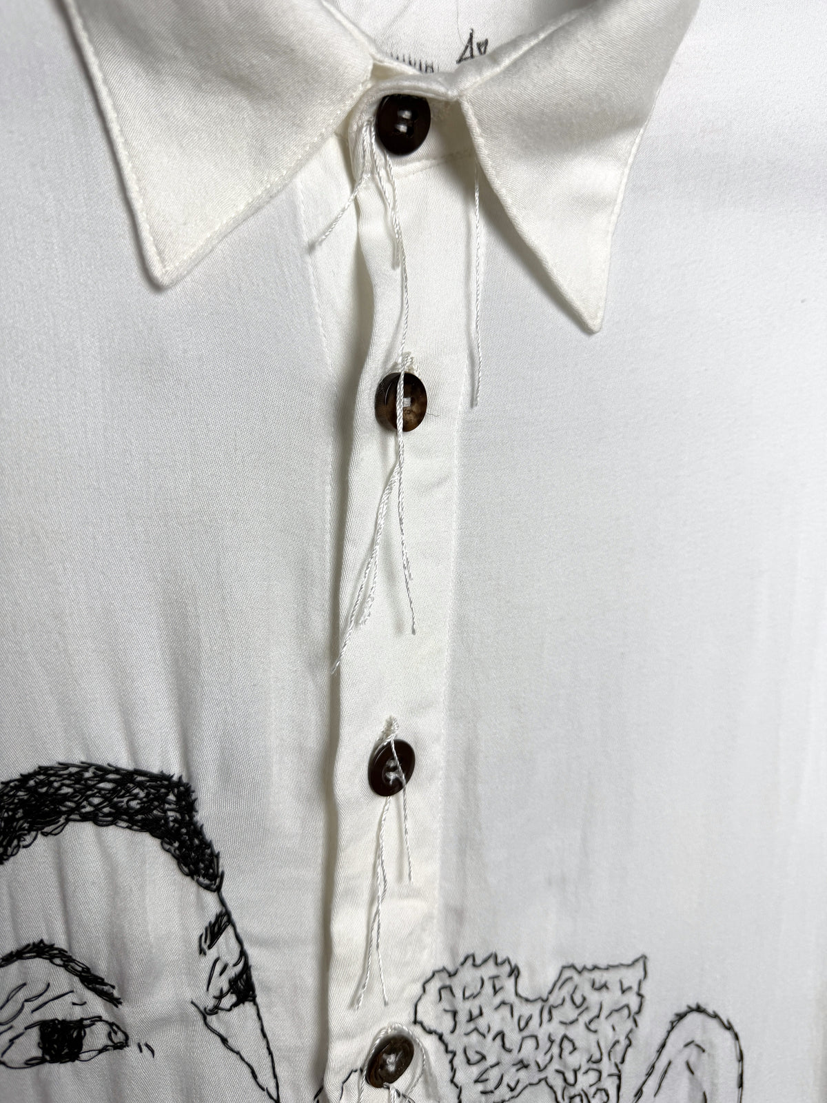 Collar and placket