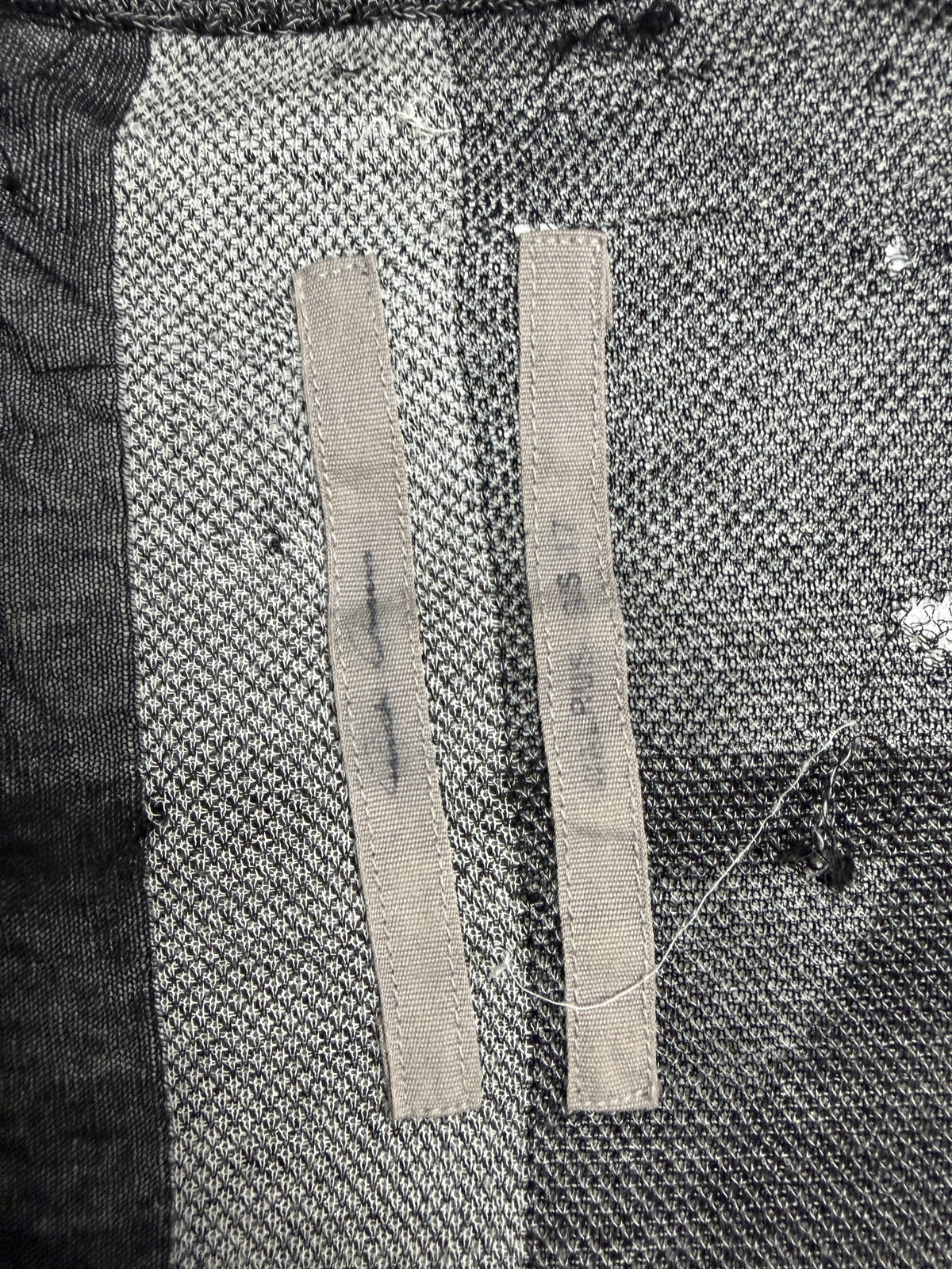 Interior label tabs