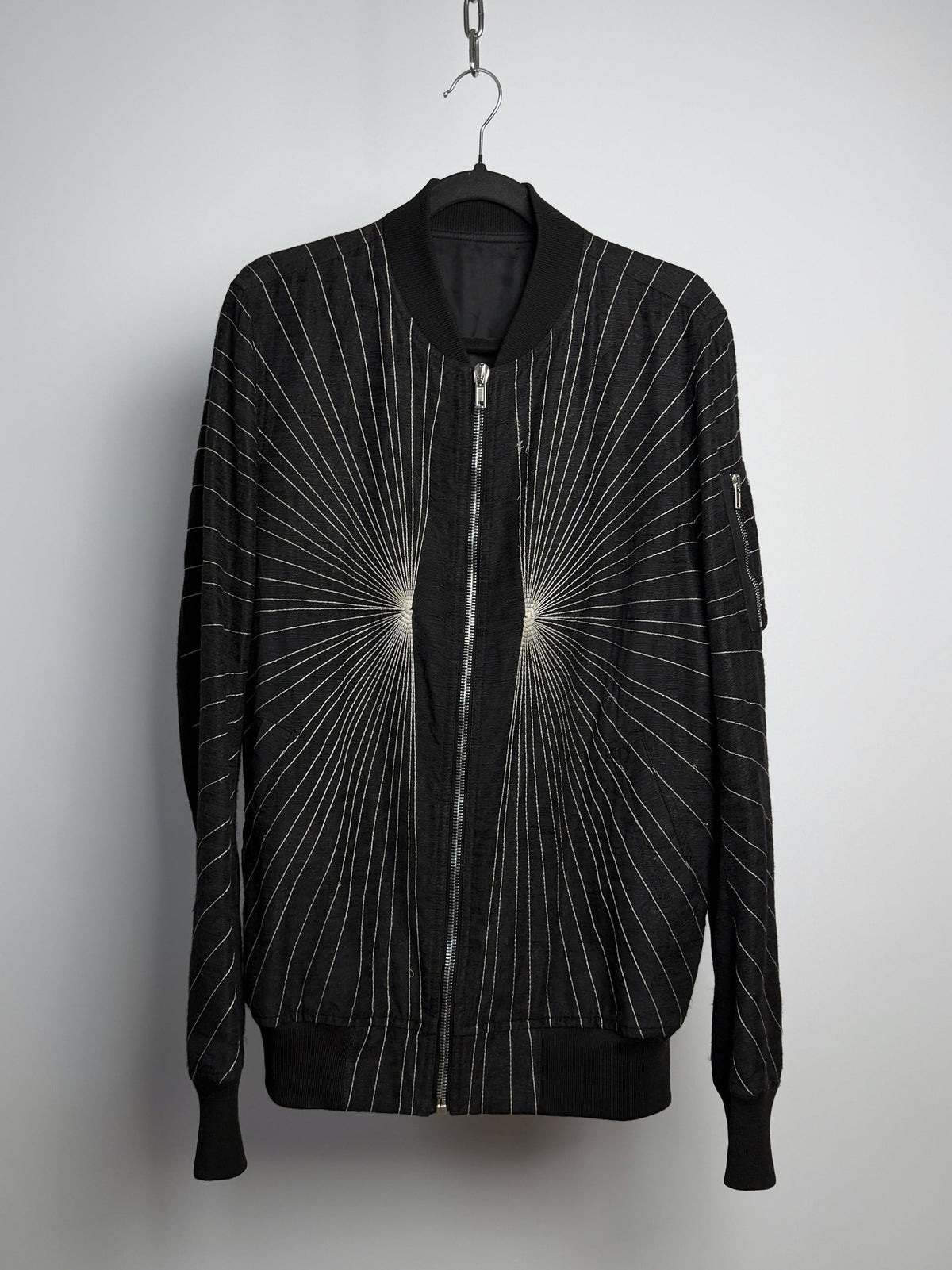Rick Owens SS17 Walrus Radiant Bomber Jacket RU17S9791-KEMR
