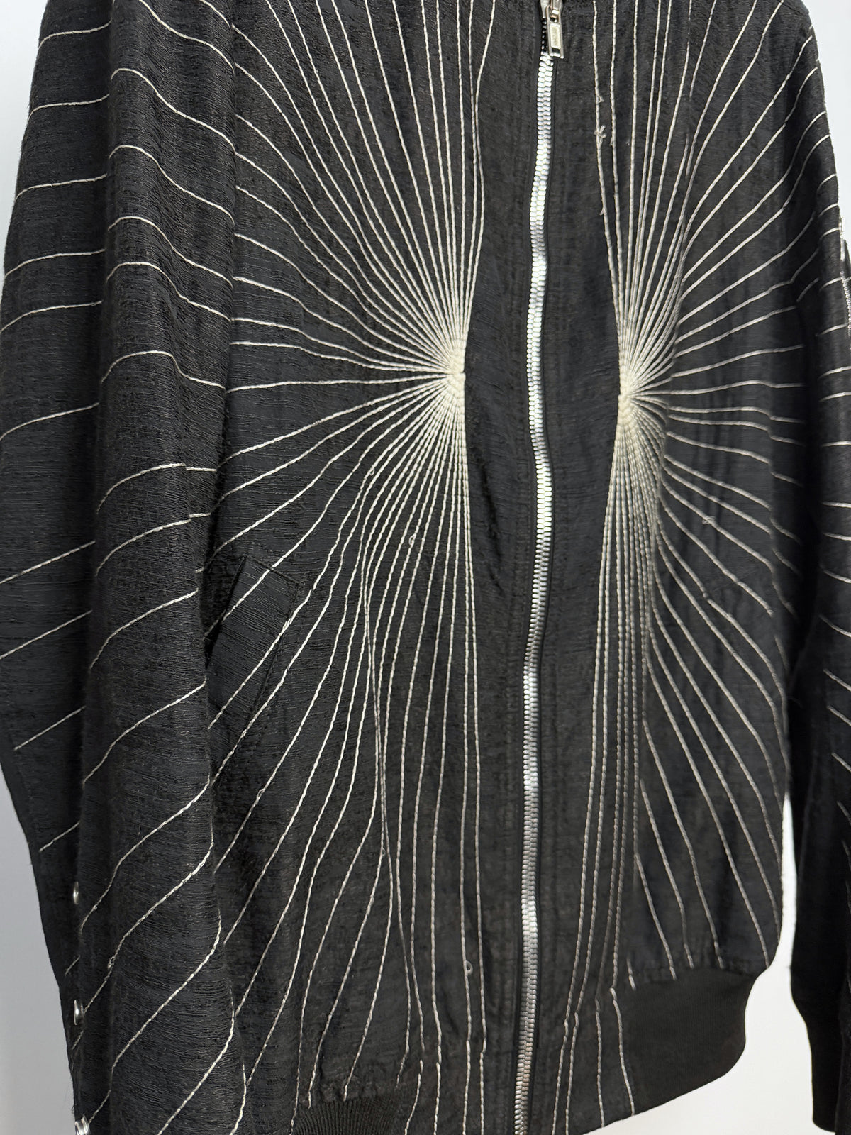 Rick Owens SS17 Walrus Radiant Bomber Jacket RU17S9791-KEMR