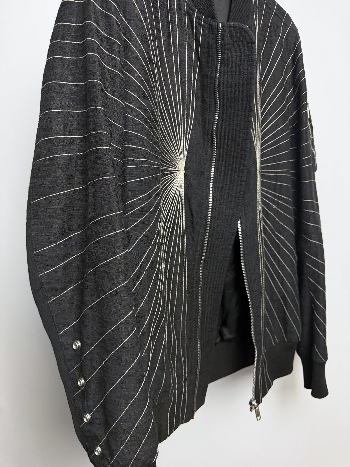 Rick Owens SS17 Walrus Radiant Bomber Jacket RU17S9791-KEMR