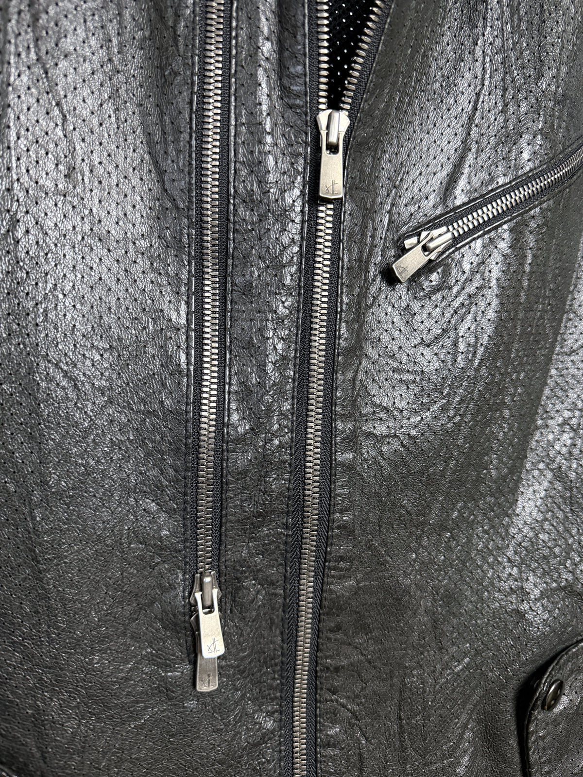 Twin front zips