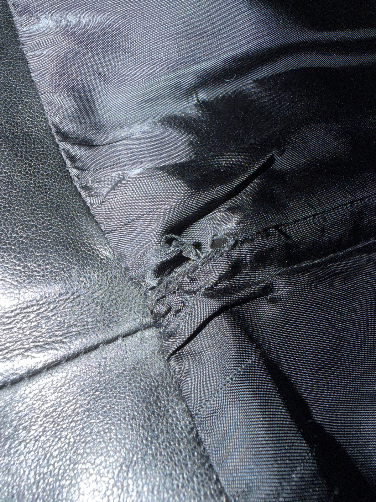 SHELLAC Down-Filled Sheepskin Jacket with Detachable Fur Collar