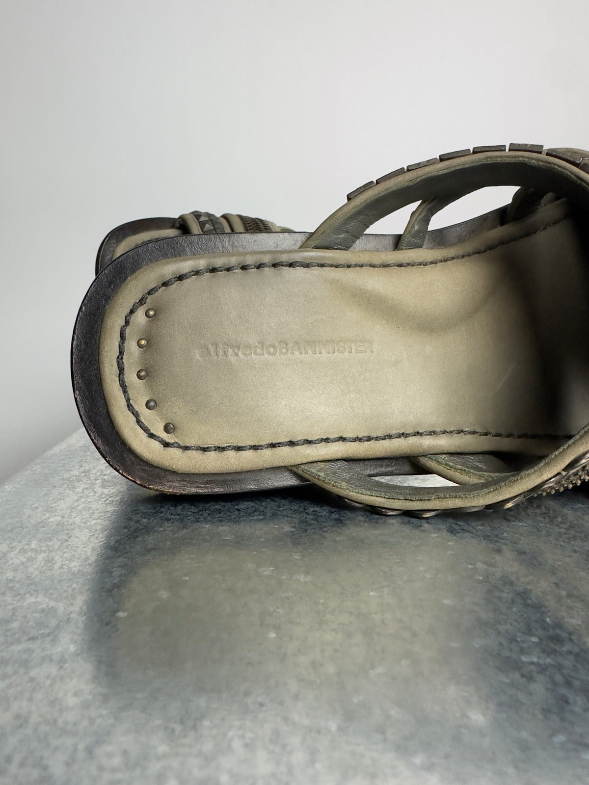 Insole, stamped alfredoBANNISTER