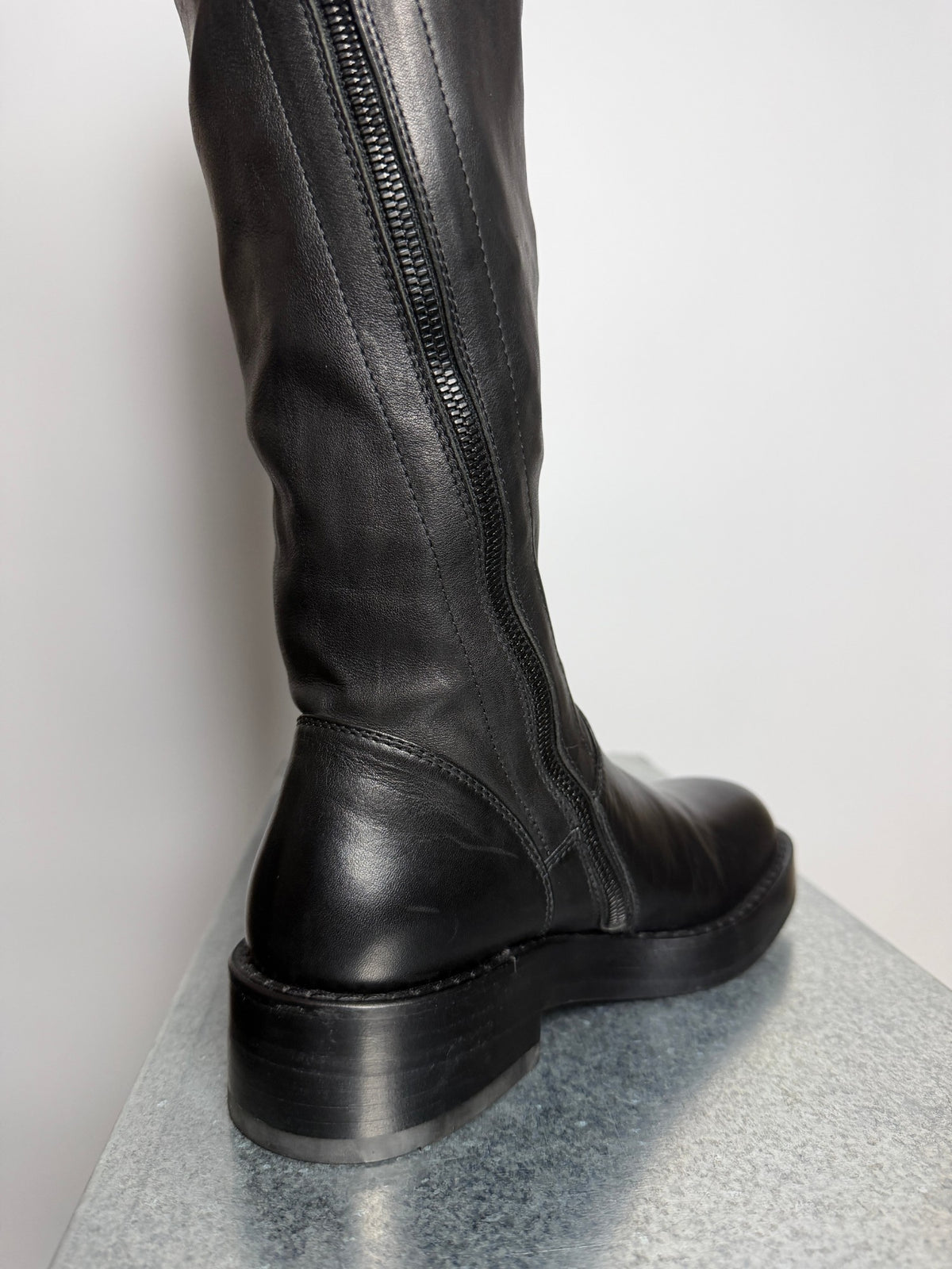 Ann Demeulemeester Nicky OTK boots, zip detail