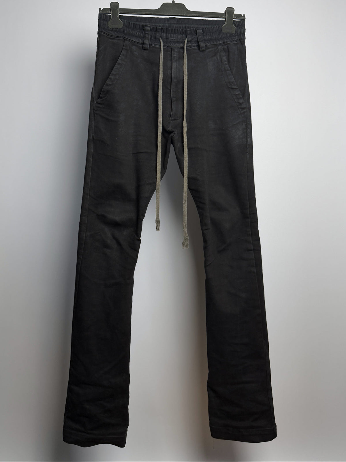 A.F Artefact Coated Drawstring Flared Trousers