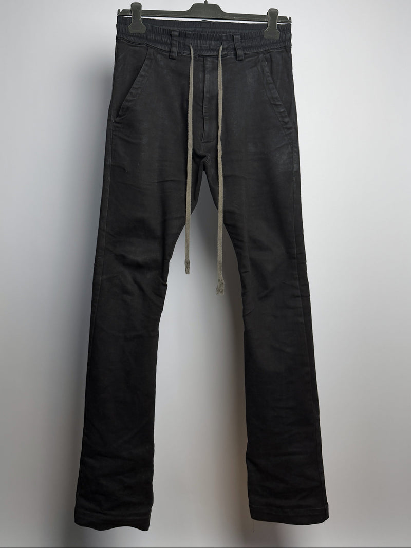 A.F Artefact Coated Drawstring Flared Trousers