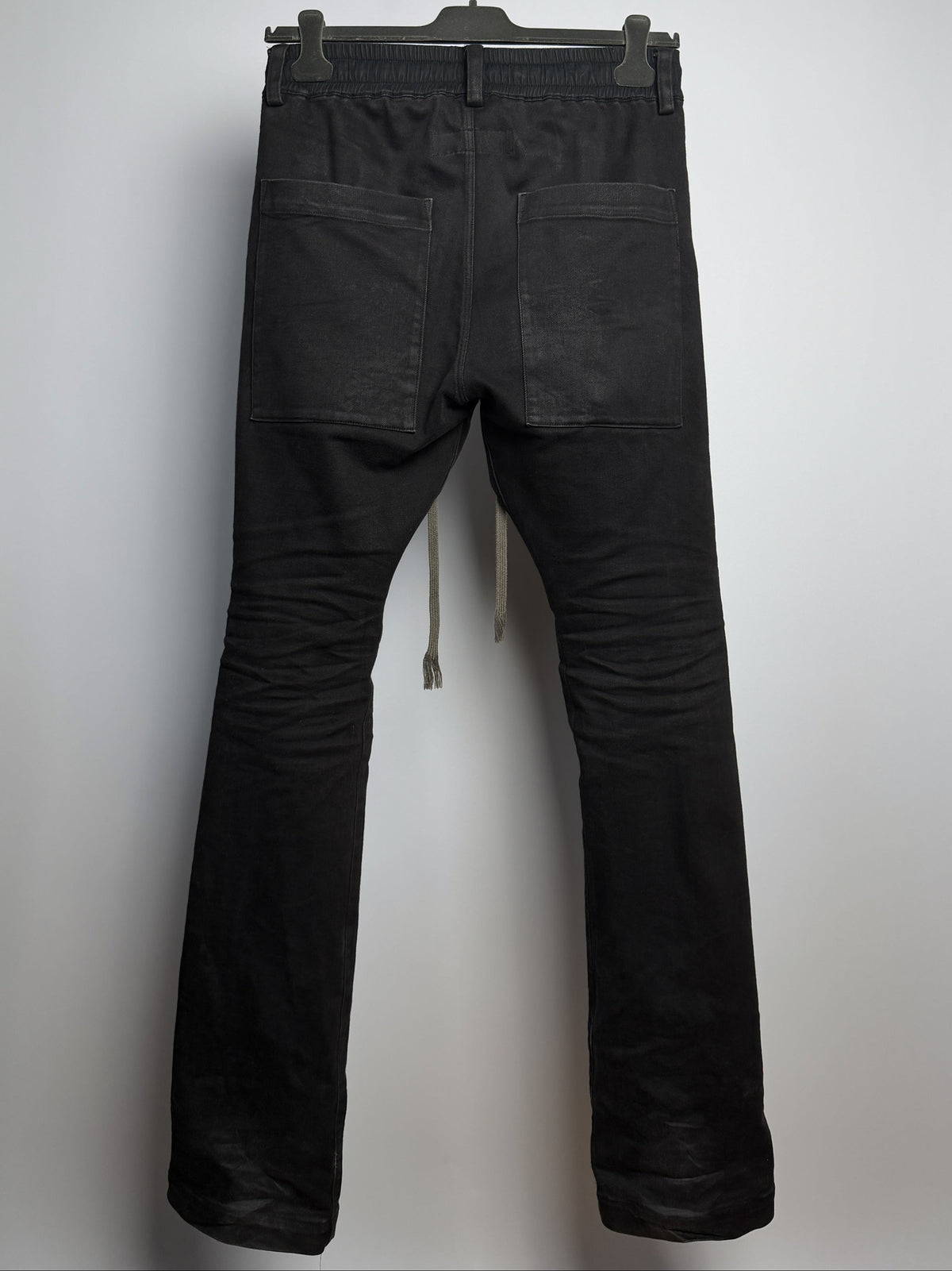 A.F Artefact Coated Drawstring Flared Trousers