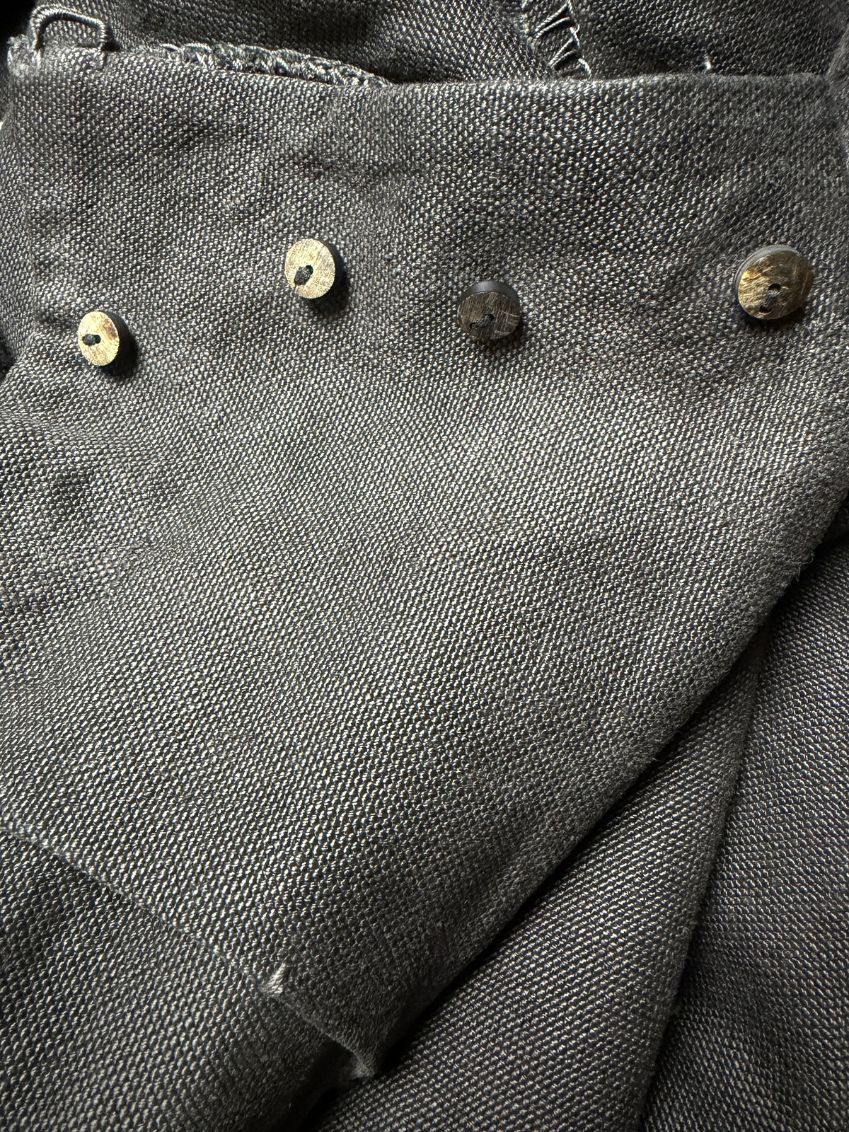 A Diciannoveventitre Hand Stitched Linen Trousers