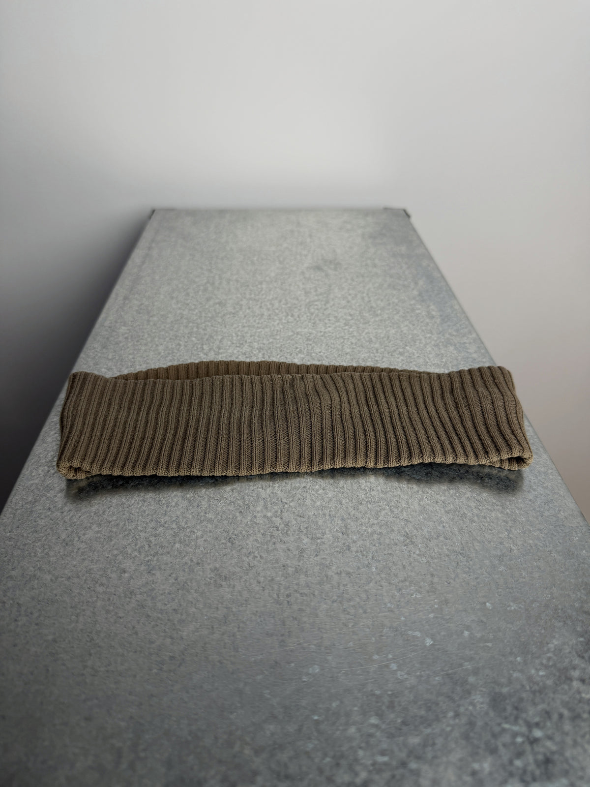 Laid flat, full width