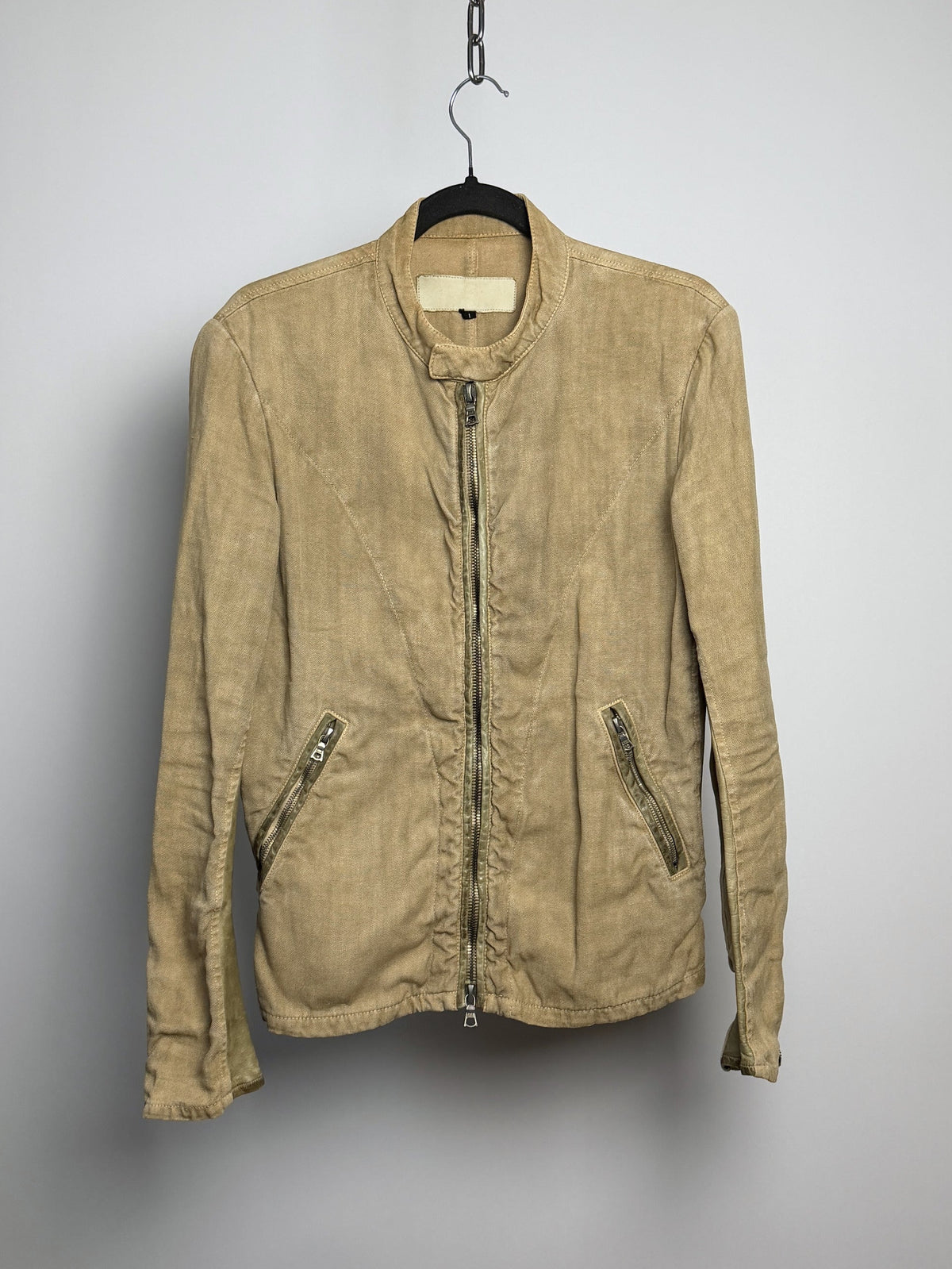 BACKLASH linen single riders, front