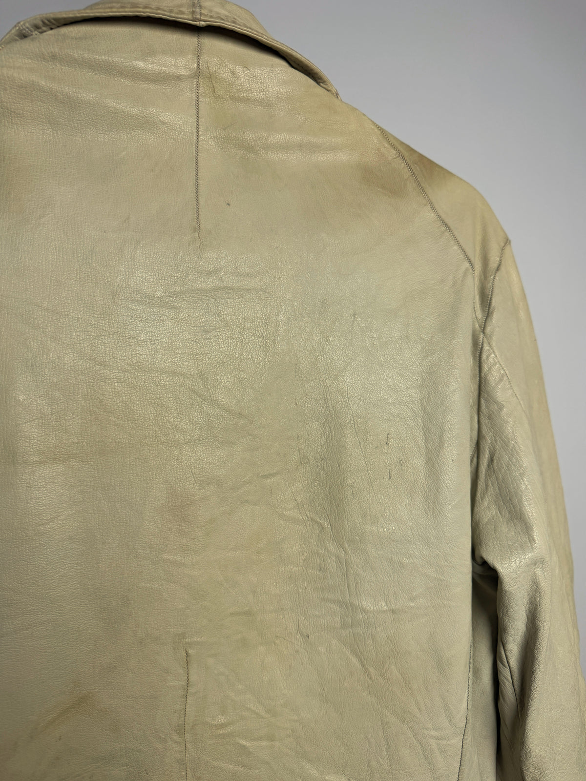 Carol Christian Poell 2013 LM/2599GP Object Dyed Kangaroo Leather Prosthetic Jacket