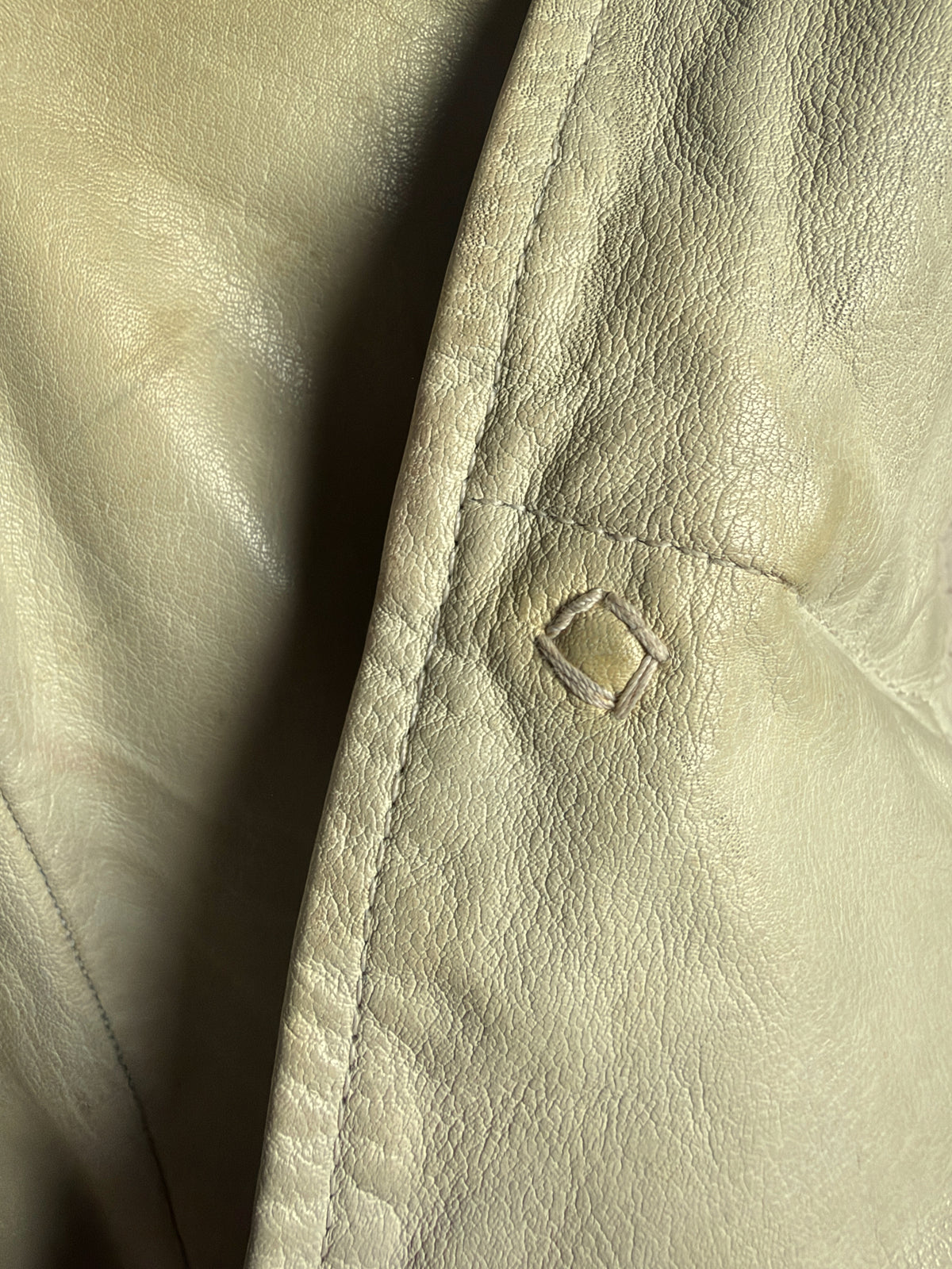 Carol Christian Poell 2013 LM/2599GP Object Dyed Kangaroo Leather Prosthetic Jacket