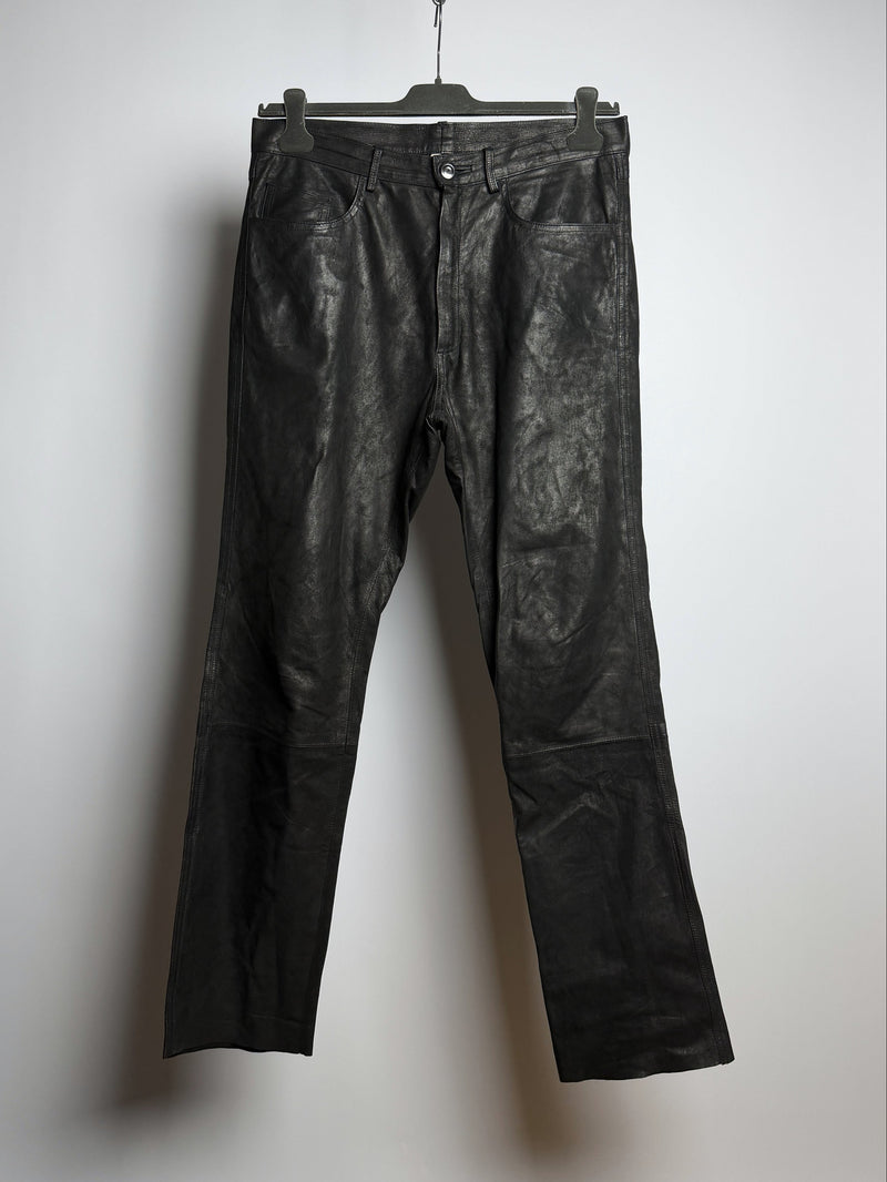 Giorgio Brato Brushed Leather Pants GD24S21001