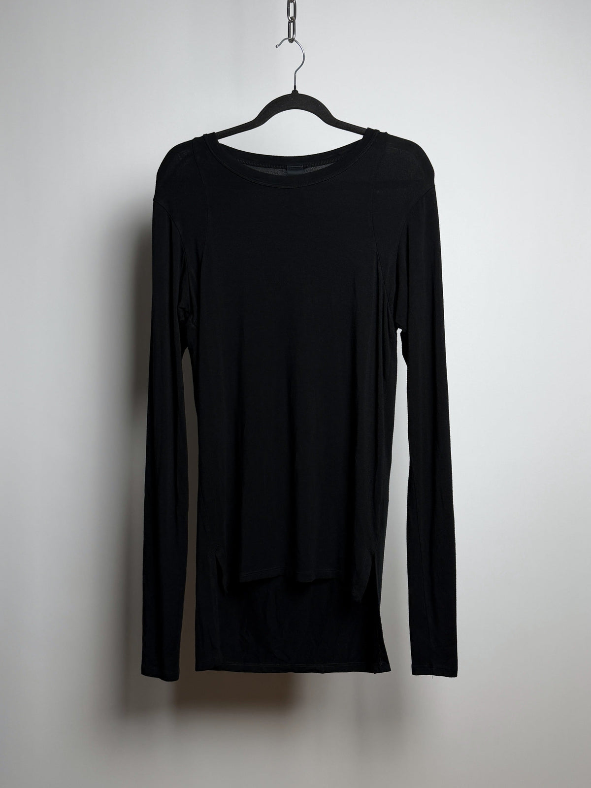 Gareth Pugh Black Long Sleeve Compression Shirt