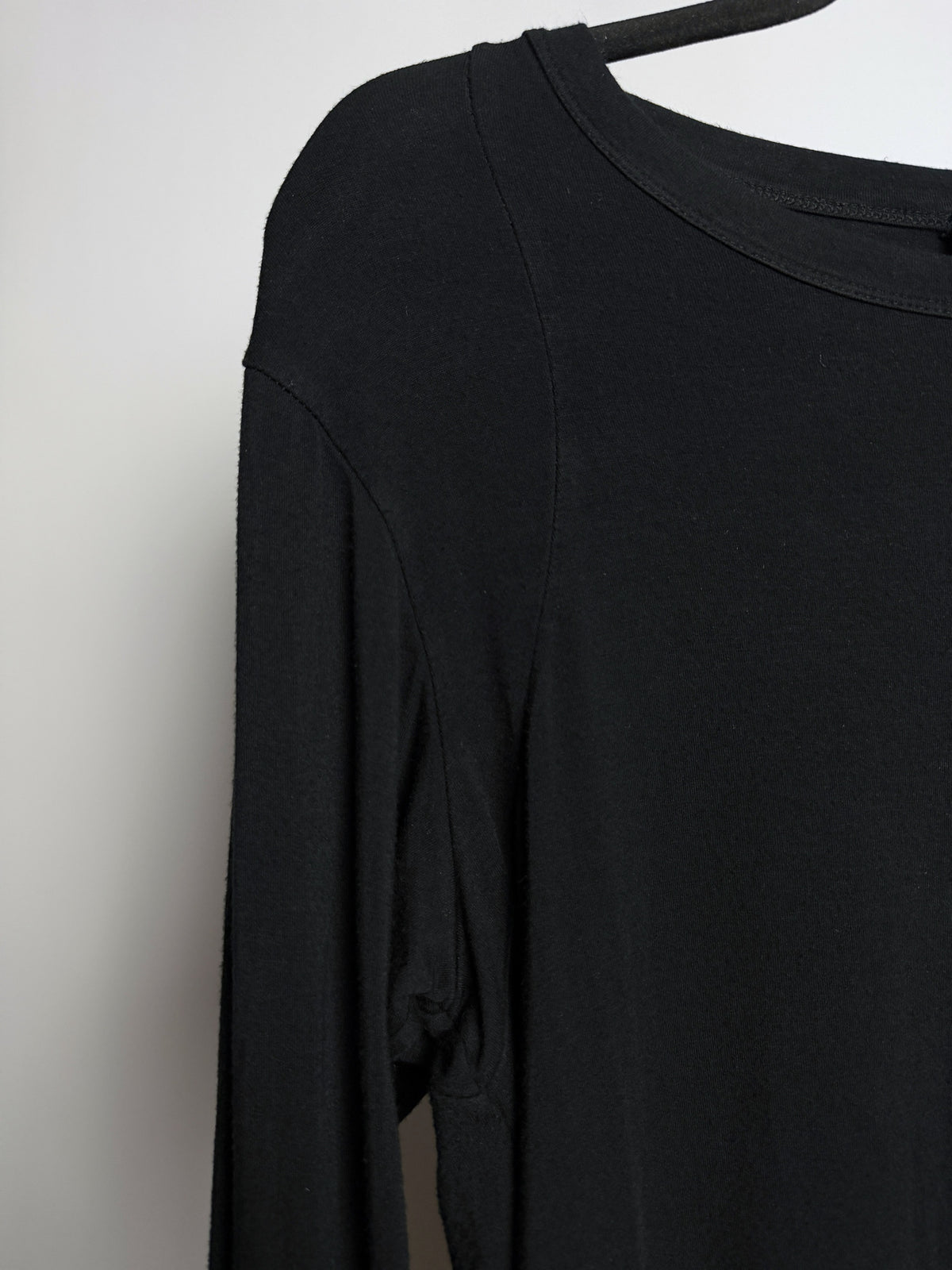 Gareth Pugh Black Long Sleeve Compression Shirt
