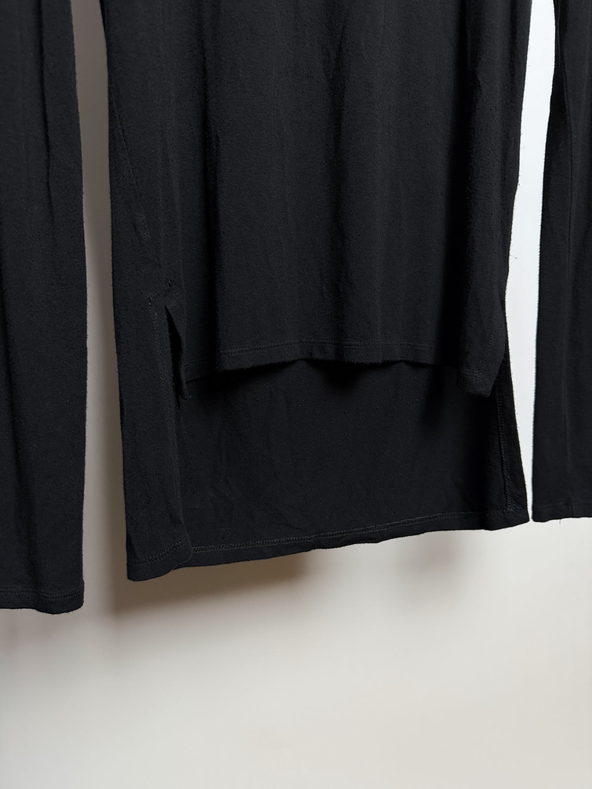 Gareth Pugh Black Long Sleeve Compression Shirt
