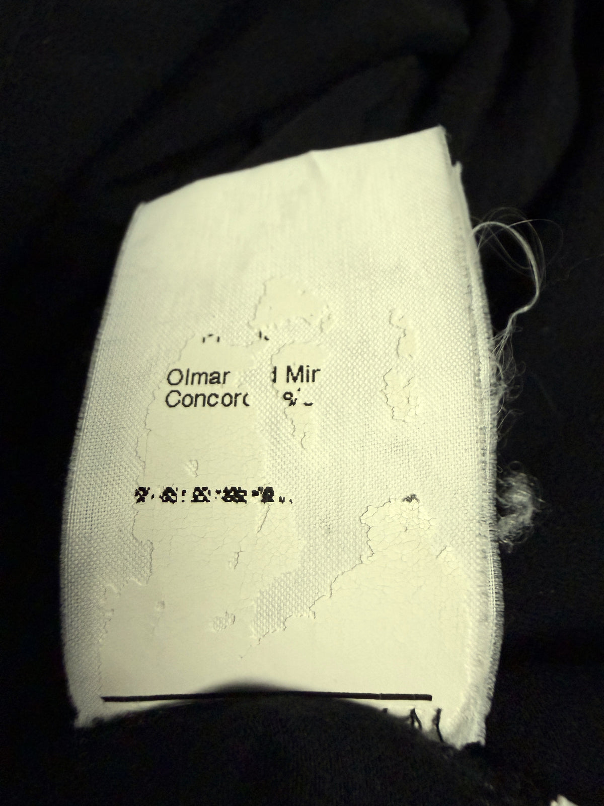 Gareth Pugh Black Long Sleeve Compression Shirt