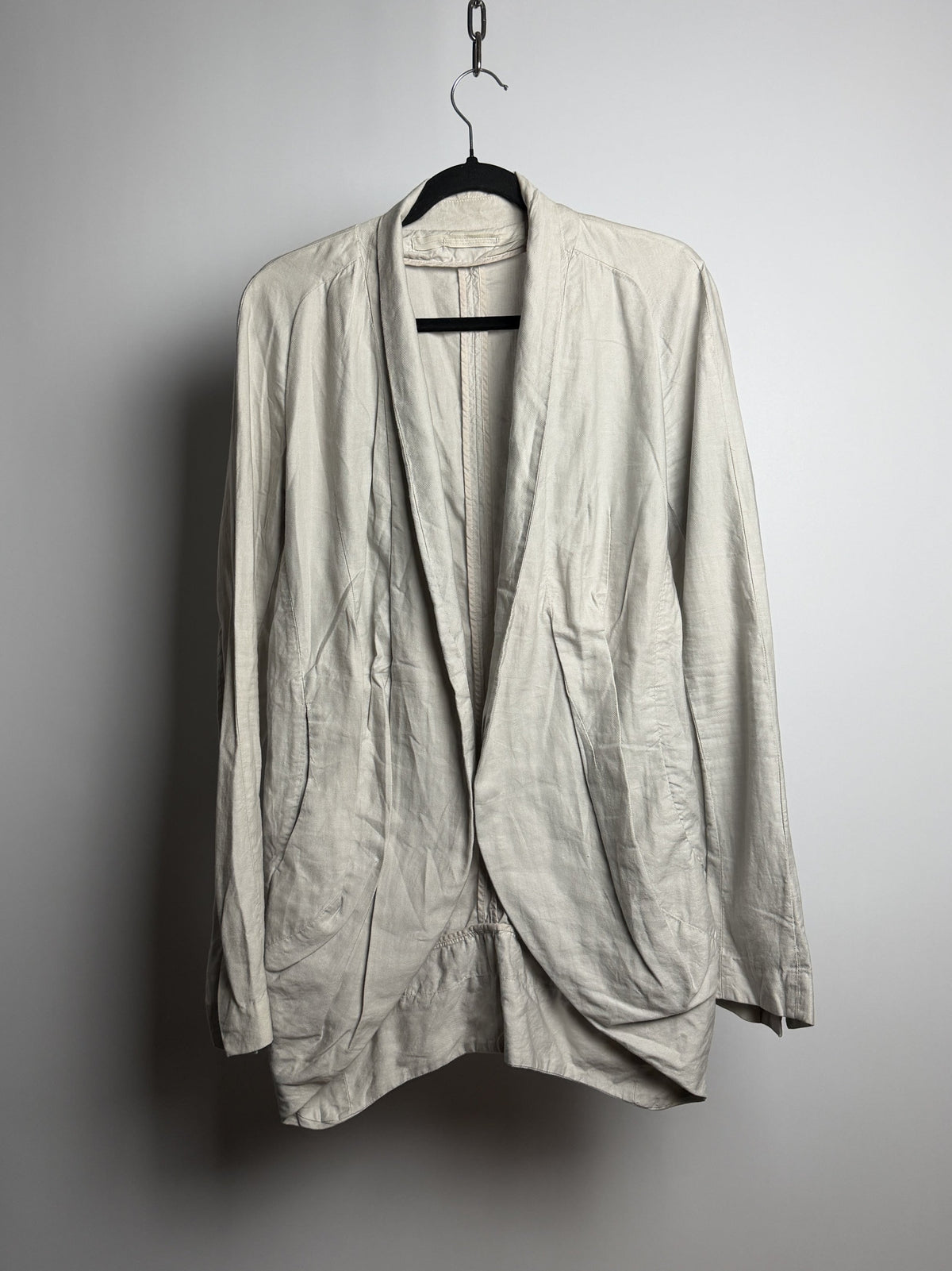 Julius ghost 2014 draped jacket, front