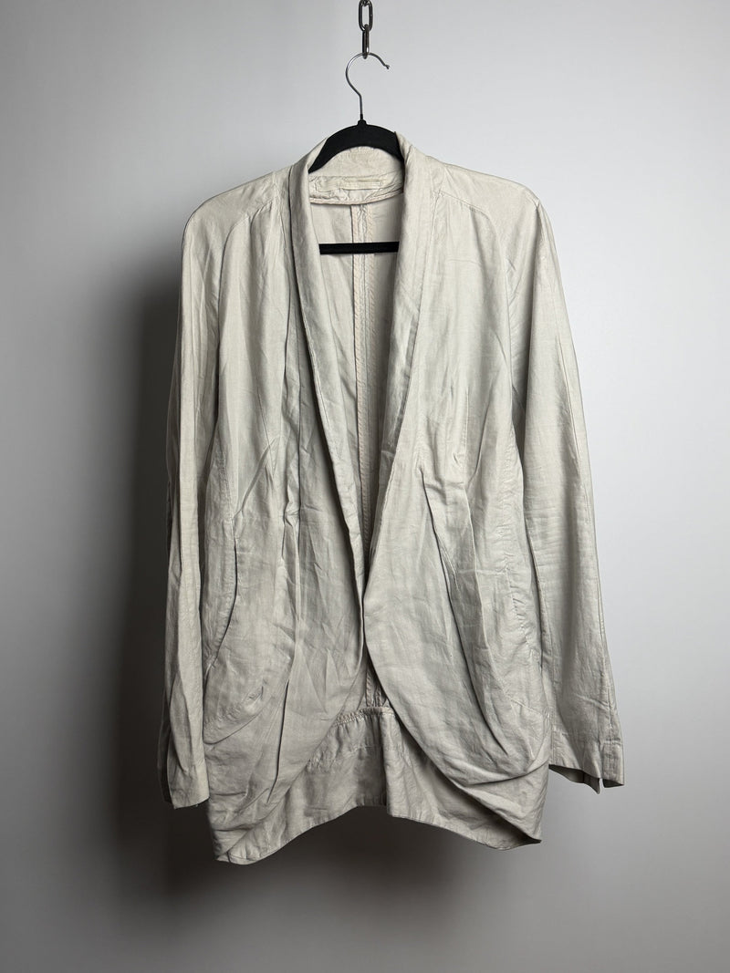 Julius [ghost:] Draped Shawl Collar Jacket 467JAM1