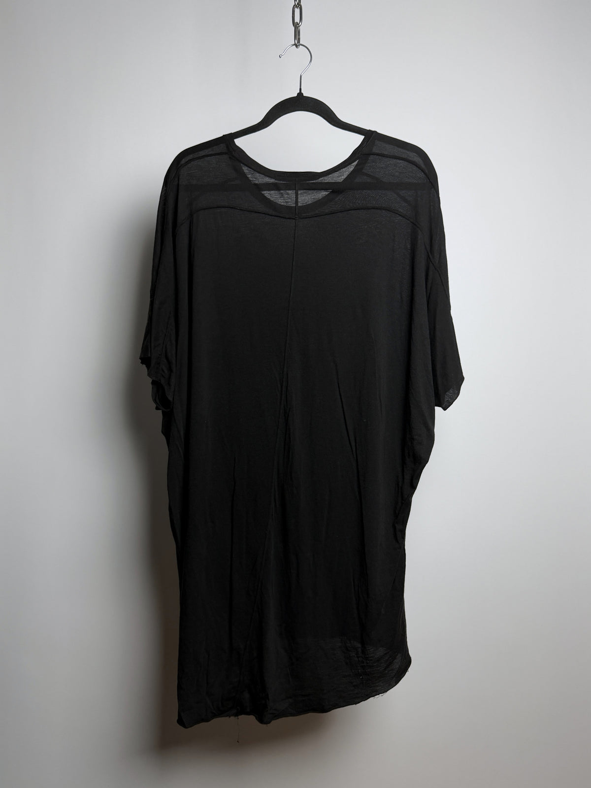 MA_JULIUS painted print dolman tee, back