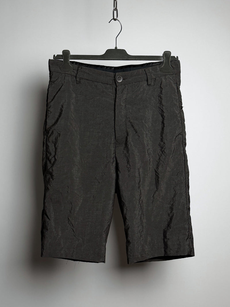 Rick Owens Tailored Mohair Wool Shorts