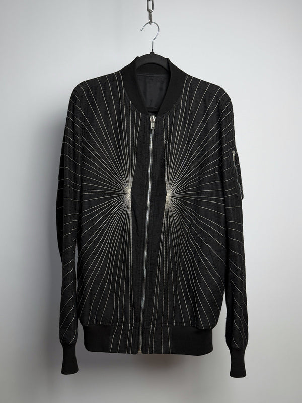 Rick Owens SS17 Walrus Radiant Bomber Jacket RU17S9791-KEMR