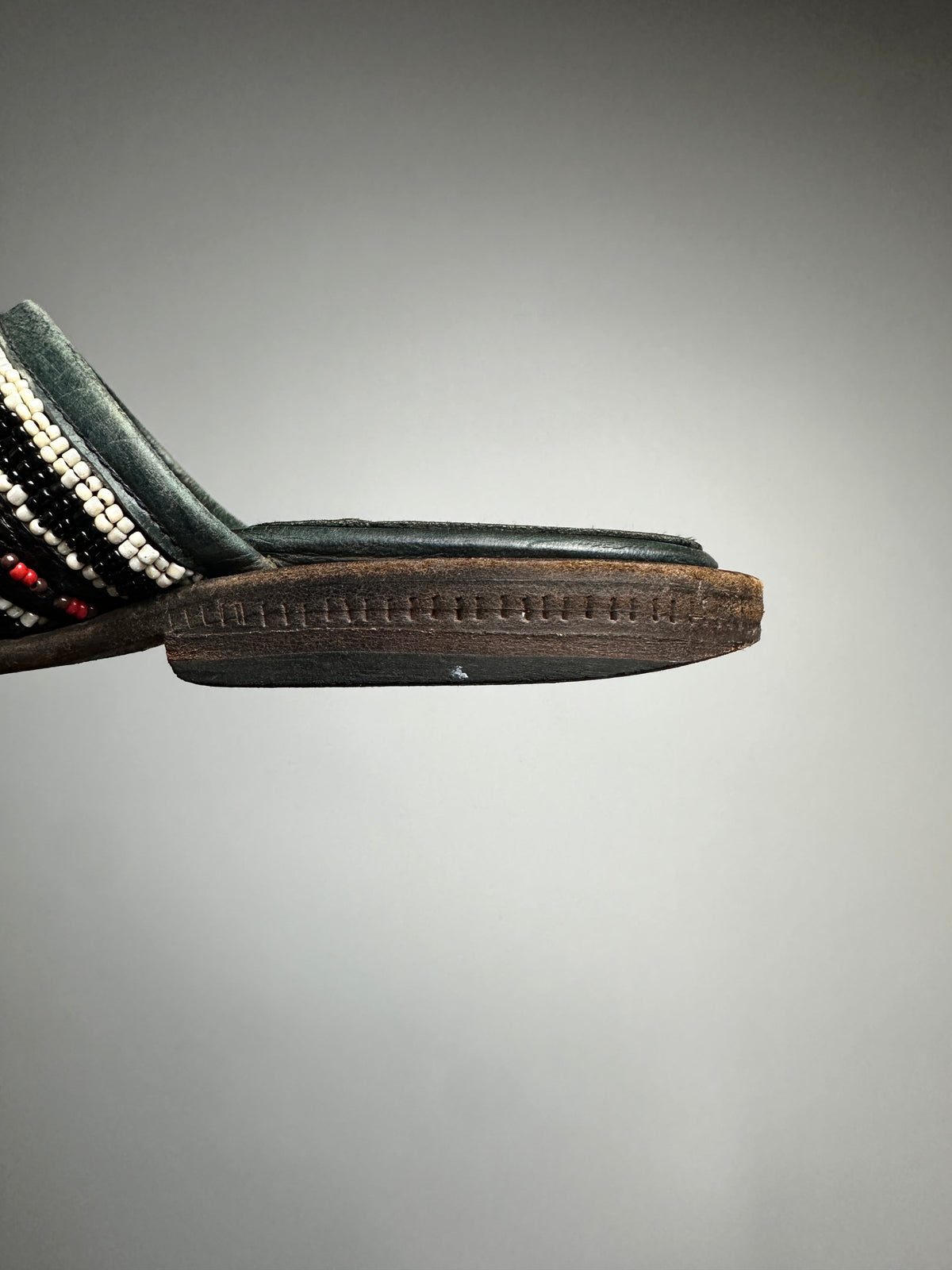 Sole edge stitching